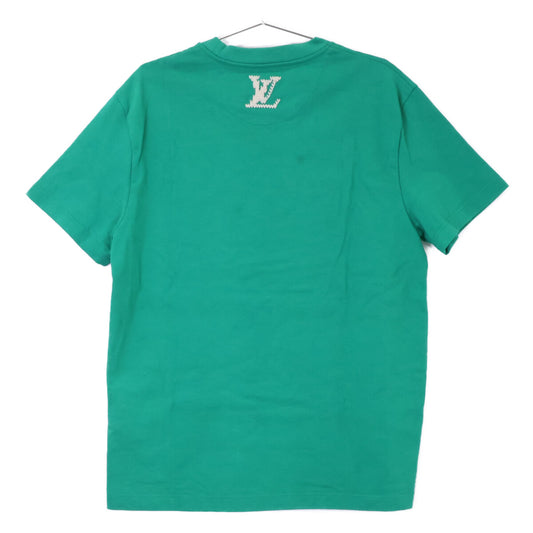 LOUIS VUITTON ルイヴィトン 【国内正規/26年製】RM262MQ NPL HUY41W Marque L. Vuitton Deposee エンブロイダリーシグネチャーTシャツ トップス