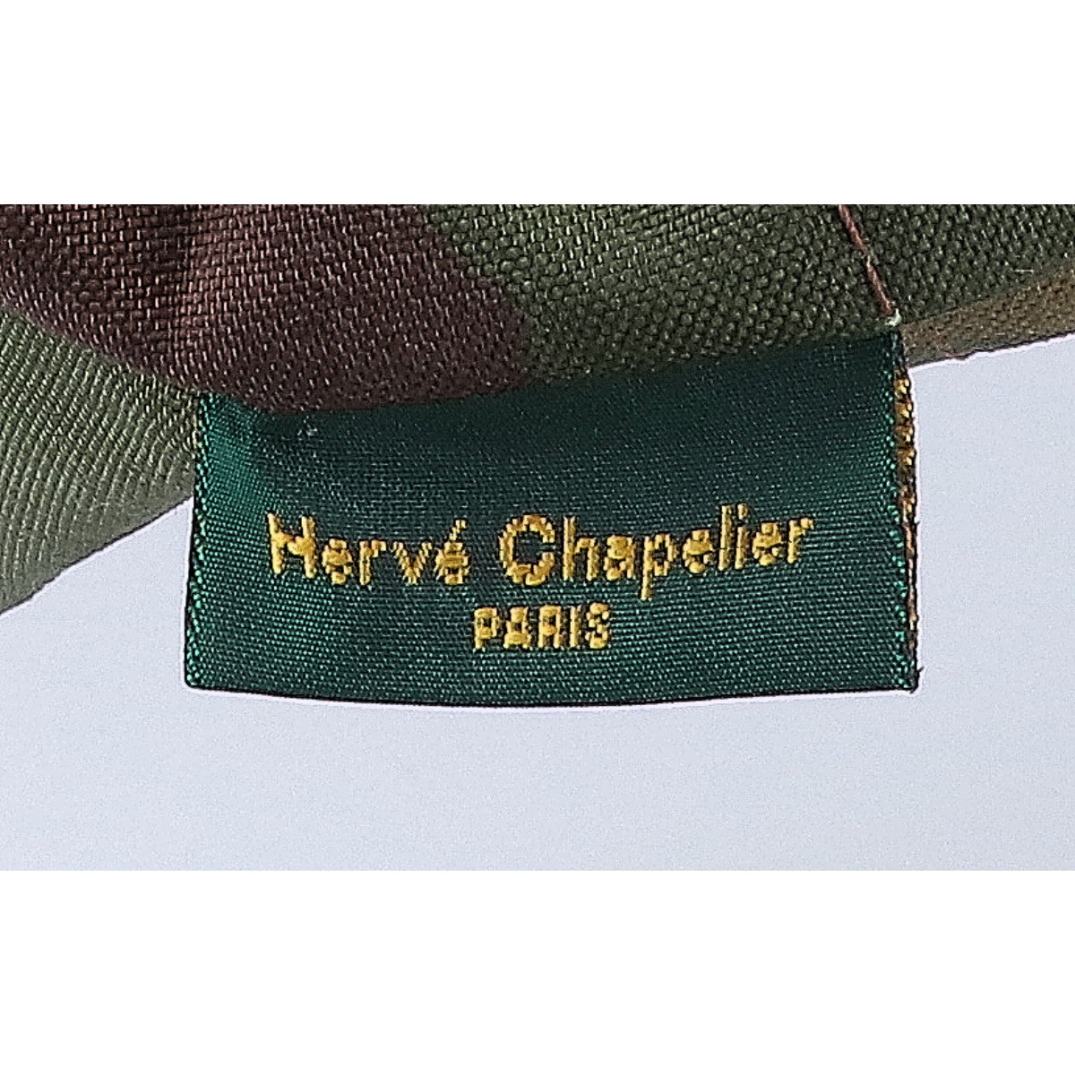 Herve Chapelier エルベシャプリエ 【美品】901W カモフラージュ 舟形トートS トートバッグ