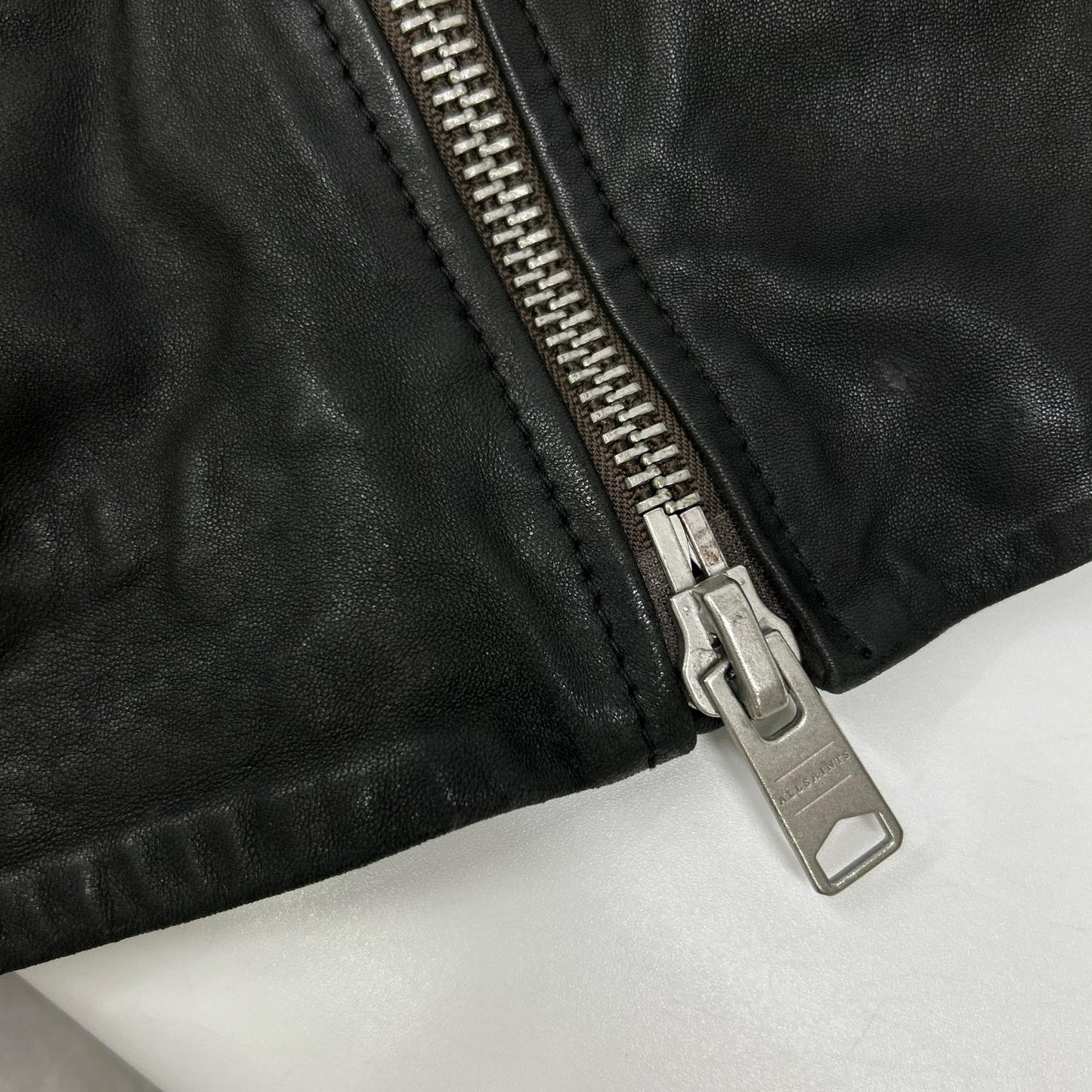 All Saints オールセインツ ブラック シープレザー ダブルライダース ジャケット ジャケット