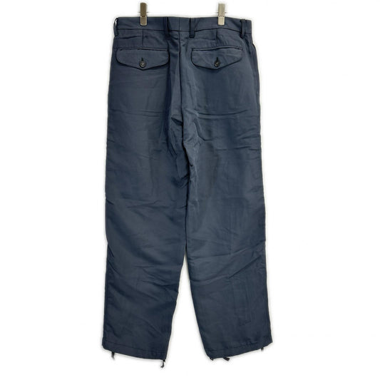 ISSEY MIYAKE MEN イッセイミヤケメン ME01-FF628 00SS グレー ナイロン パラシュート サイドジップワイドパンツ ボトムス