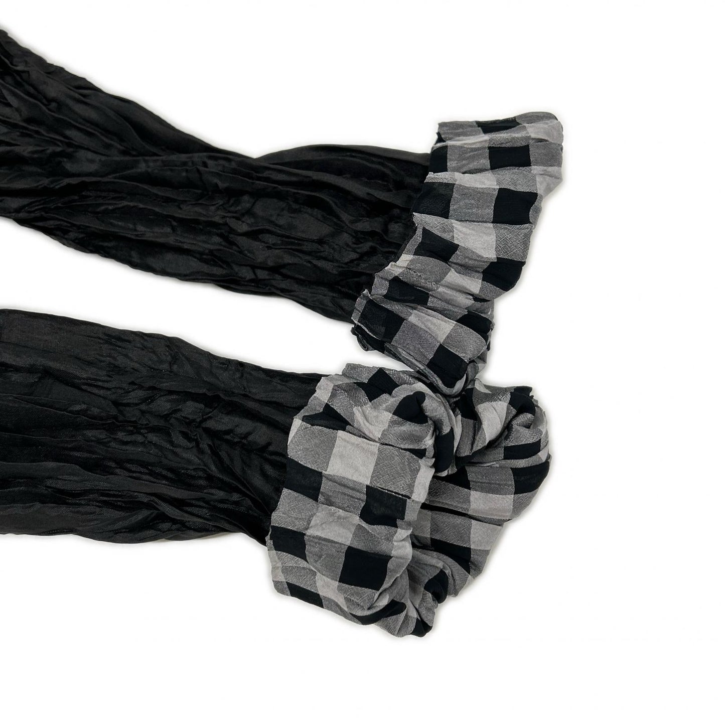 ISSEY MIYAKE MEN イッセイミヤケメン ME03FD182 10AW グレー×ブラック ギンガムチェックリバーシブルシワ加工ジャケット ジャケット