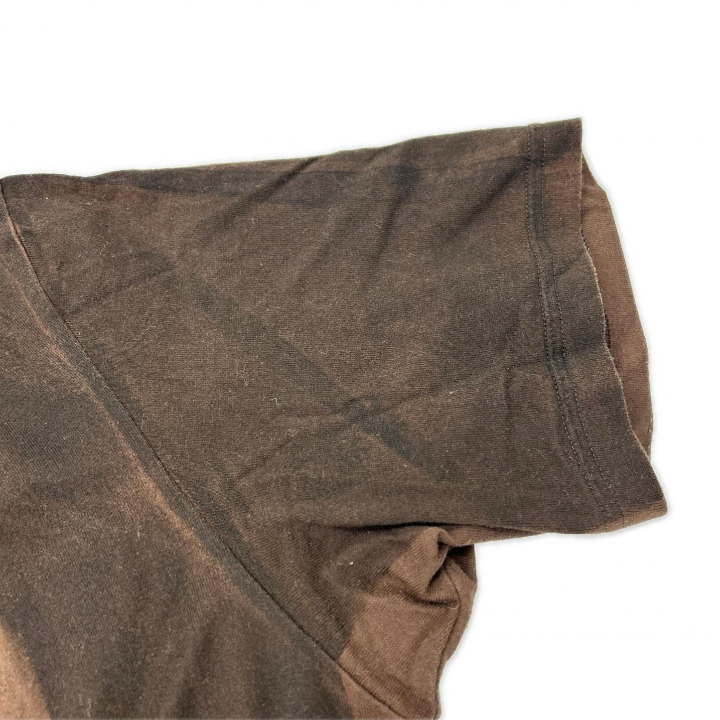 ISSEY MIYAKE MEN イッセイミヤケメン ME03JK431 ブラウン グラフィックプリントTシャツ トップス