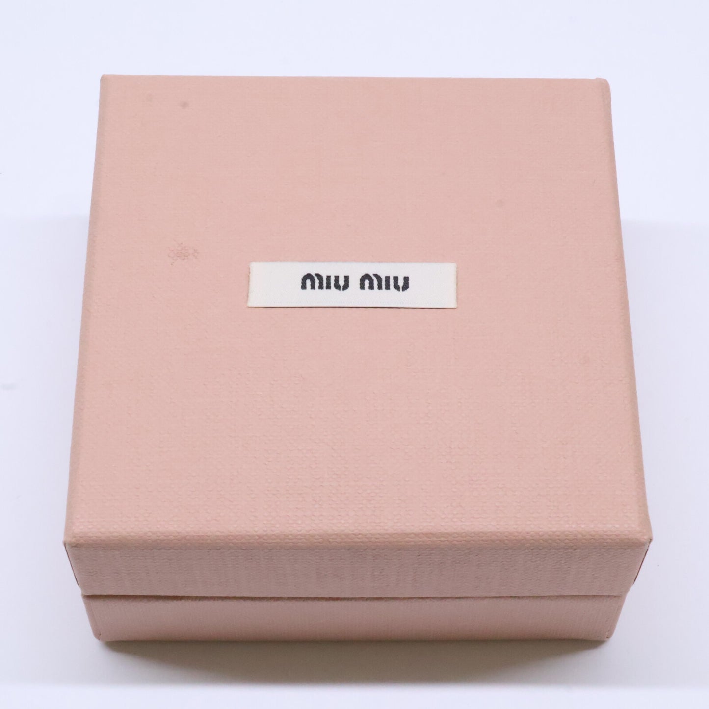 MIUMIU ミュウミュウ 【新品同様】5IF092 2F9H F0967 FERMAGLI ギンガムチェック ヘアクリップ バレッタ ヘアアクセサリー