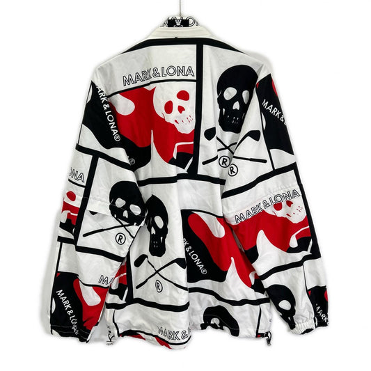 MARK&LONA マークアンドロナ MLM-4A-AD01 Tricolor Cray Tech Jacket with Logo Plate Jacket