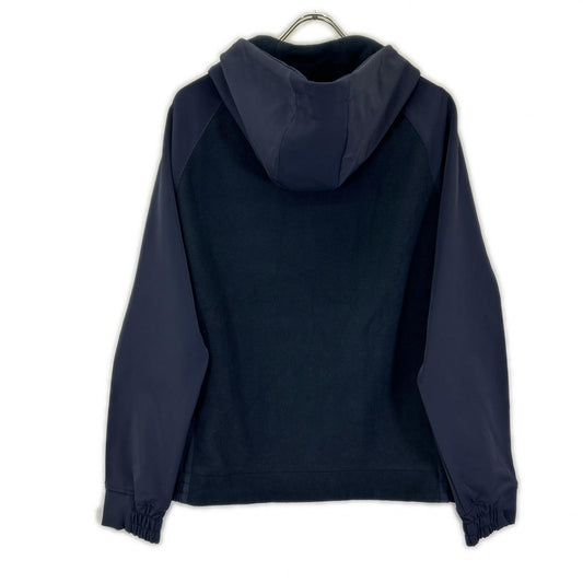 giab's ARCHIVIO 22A PUCCI Navy polyester fleece-docking zip-up hoodie jacket