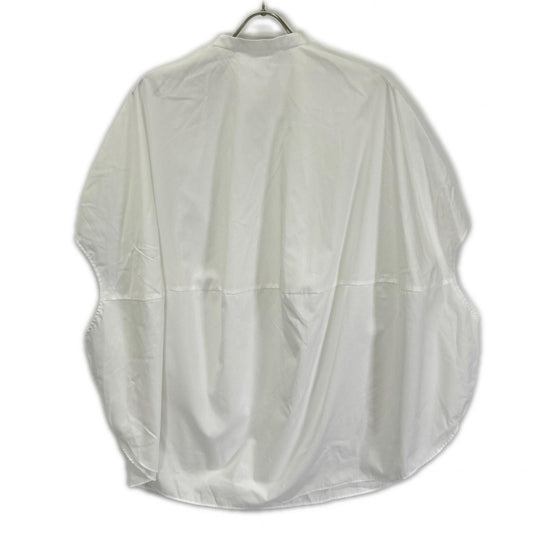 ENFOLD エンフォルド 26SS 300JS230-3621 ホワイト ブロードコットン アシンメトリー GLOBE PULLOVER トップス