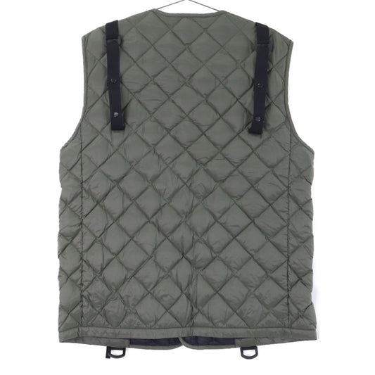 MONCLER モンクレール GENIUS 5xCRAIG GREEN HINES ロゴシルエットタグ キルティング ダウン ベスト