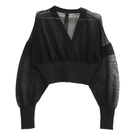 CFCL シーエフシーエル 【美品】CF011KE210JM00 TC GARTER LUCENT CROPPED CARDIGAN クロップド カーディガン トップス