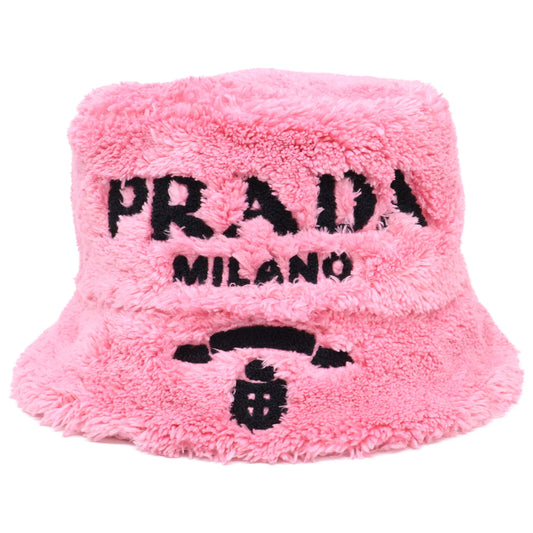 PRADA プラダ 【即決/国内正規】1HC137 2DX0 テリークロス バケットハット 帽子