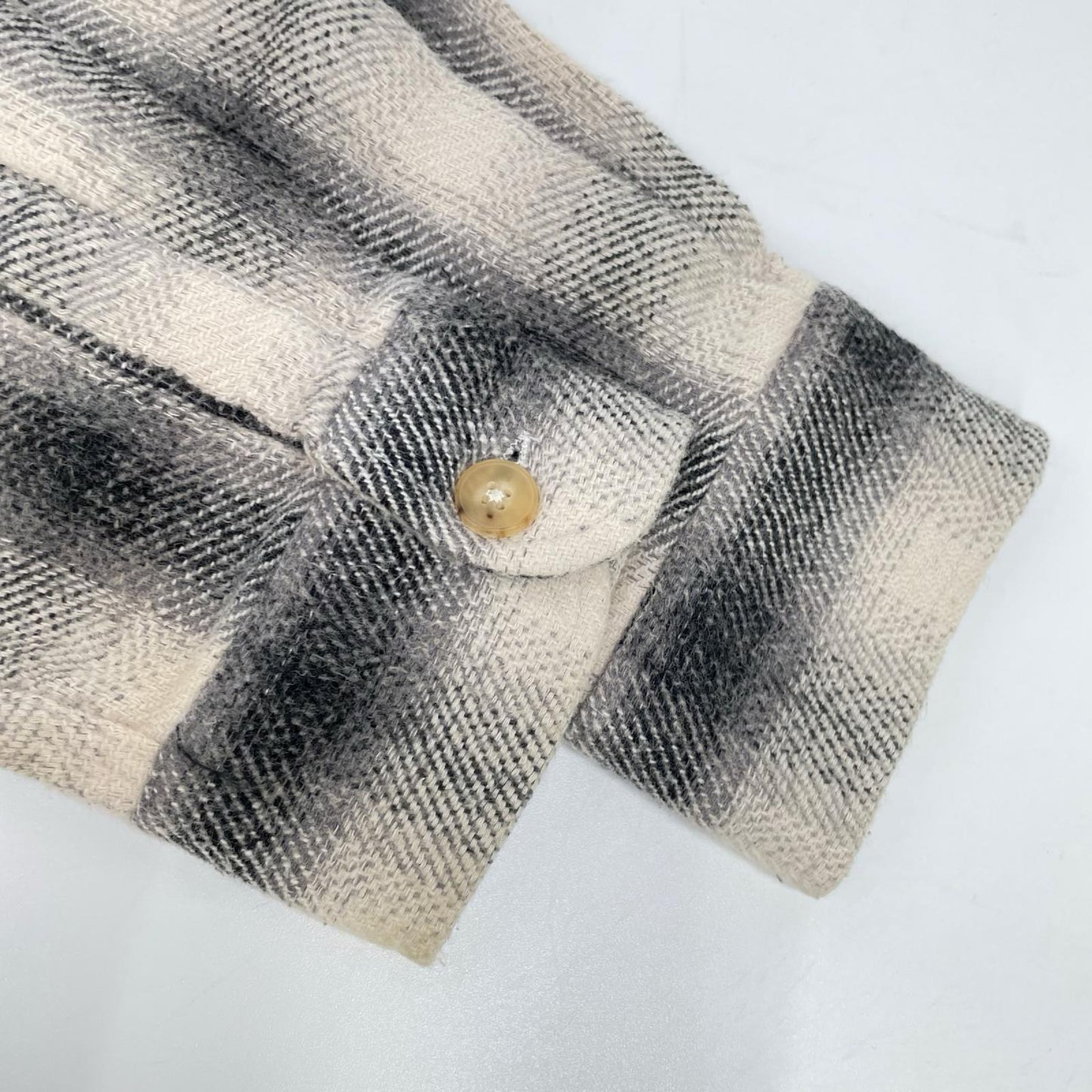 DEUS EX MACHINA デウスエクスマキナ ホワイト コットン100 Too Busy To Work Check Shirt チェック ネルシャツ トップス
