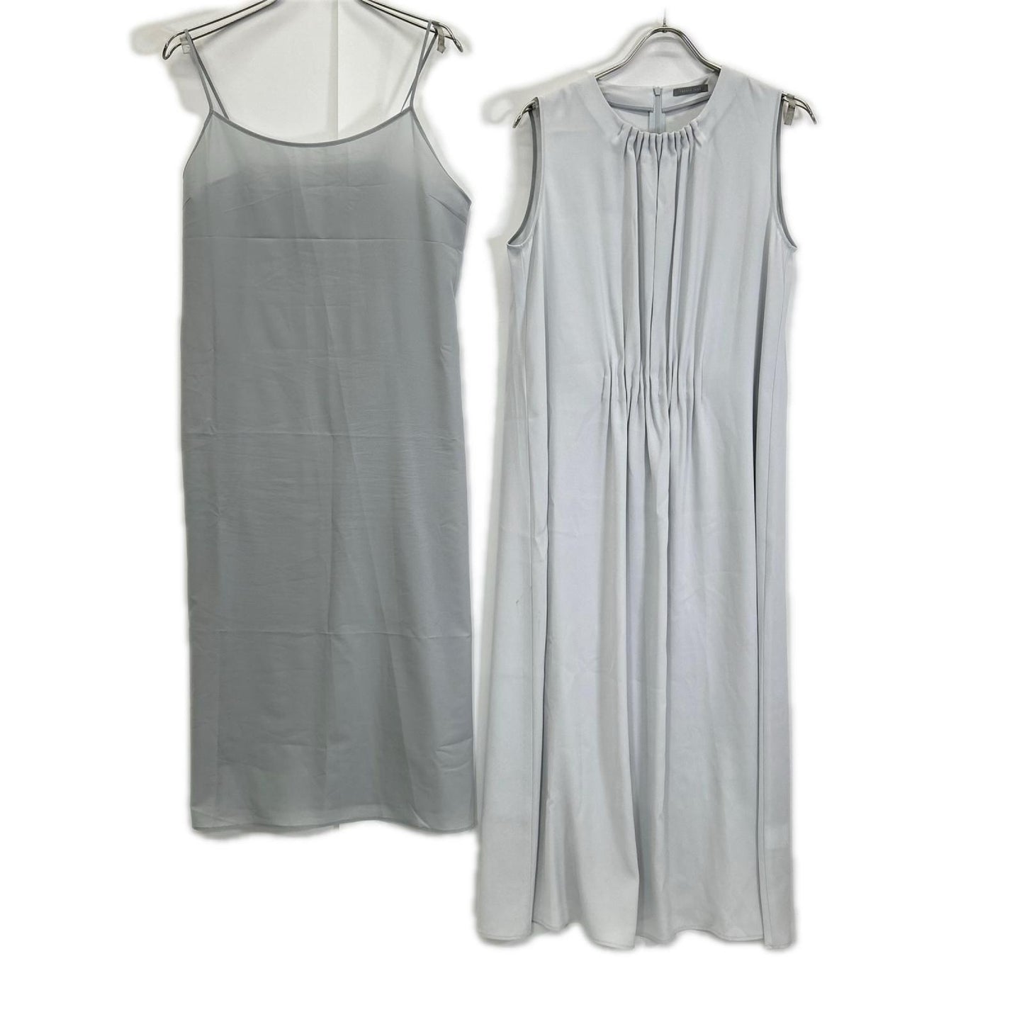 theory luxe セオリーリュクス 25SS ミント フロントタックロングワンピース ワンピース