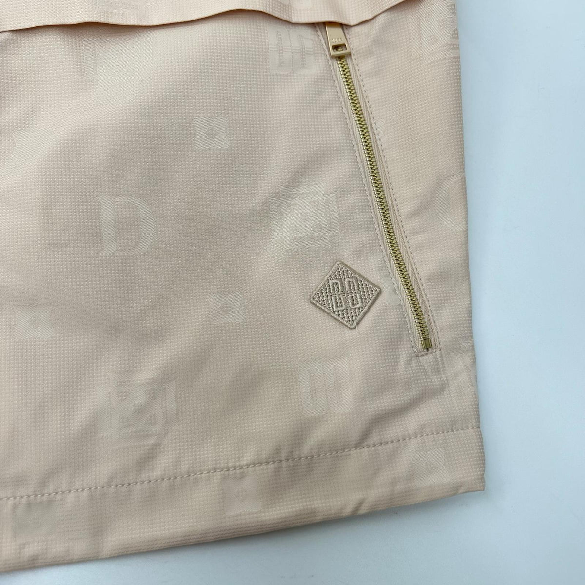 DAKS Daks D52F331220 pink logo jacquard short jacket blouson Jacket