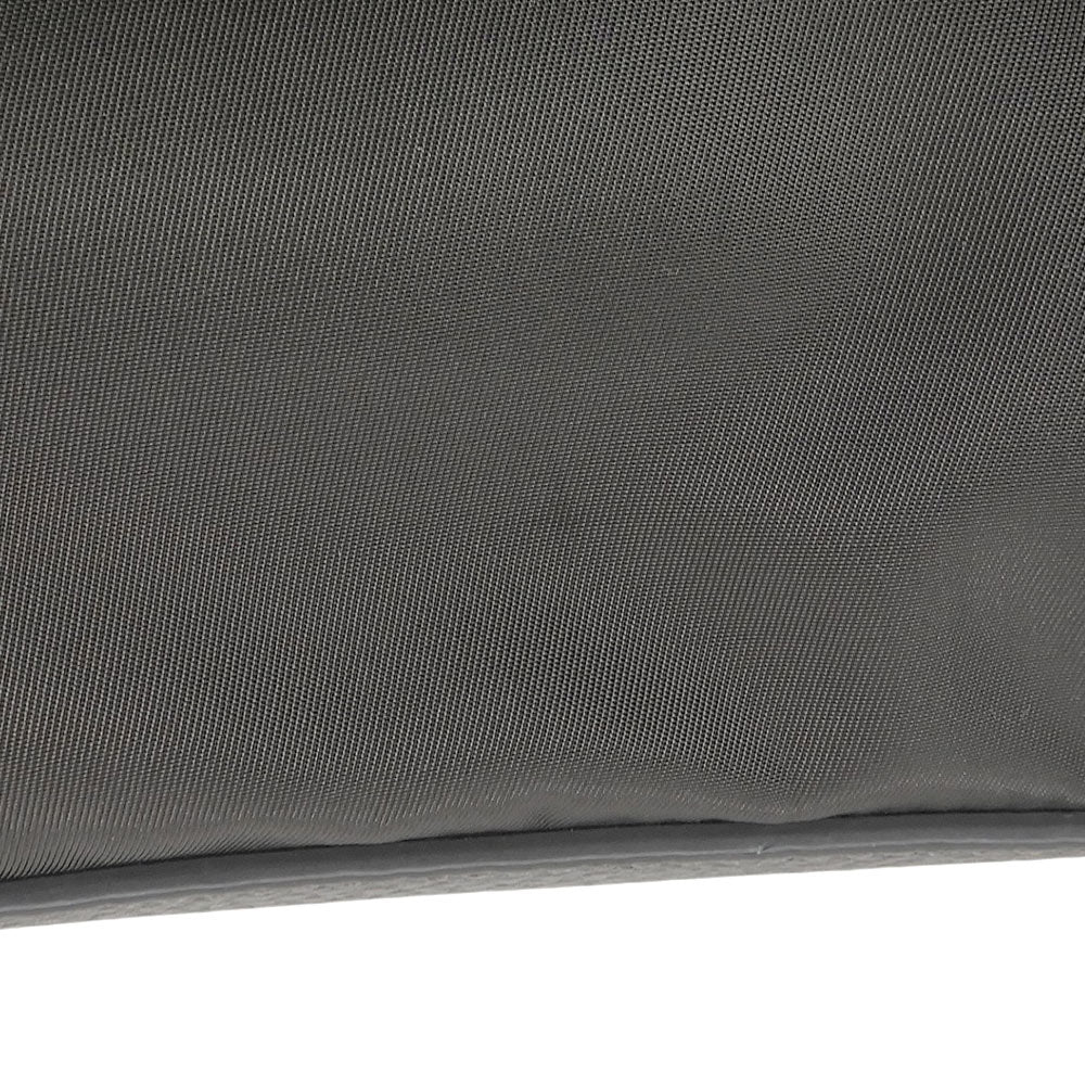 HIROFU ヒロフ 美品 LIBERO リベロ ショルダーバッグ S レディース ナイロン レザー ダークグレー P25-39315 ショルダーバッグ
