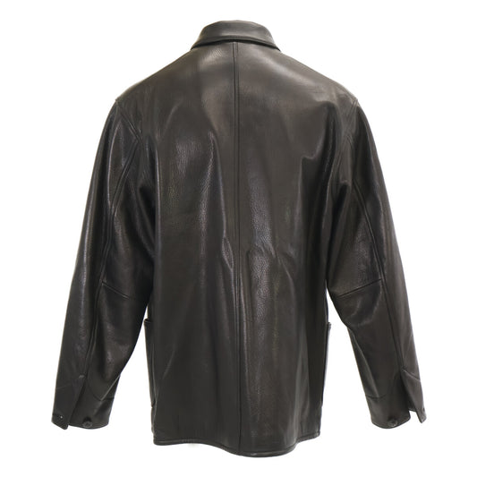 blurhms ブラームス 【新品同様/25AW】BHS25F002 Steer Leather Coverall レザー カバーオール ジャケット