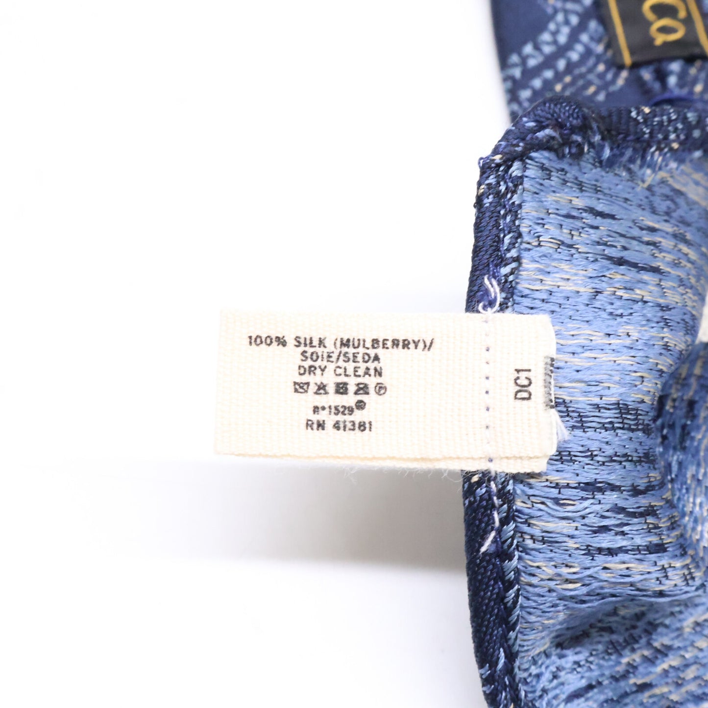 RRL ダブルアールエル 【美品】イタリア製 チェック柄 シルクジャガード ネクタイ