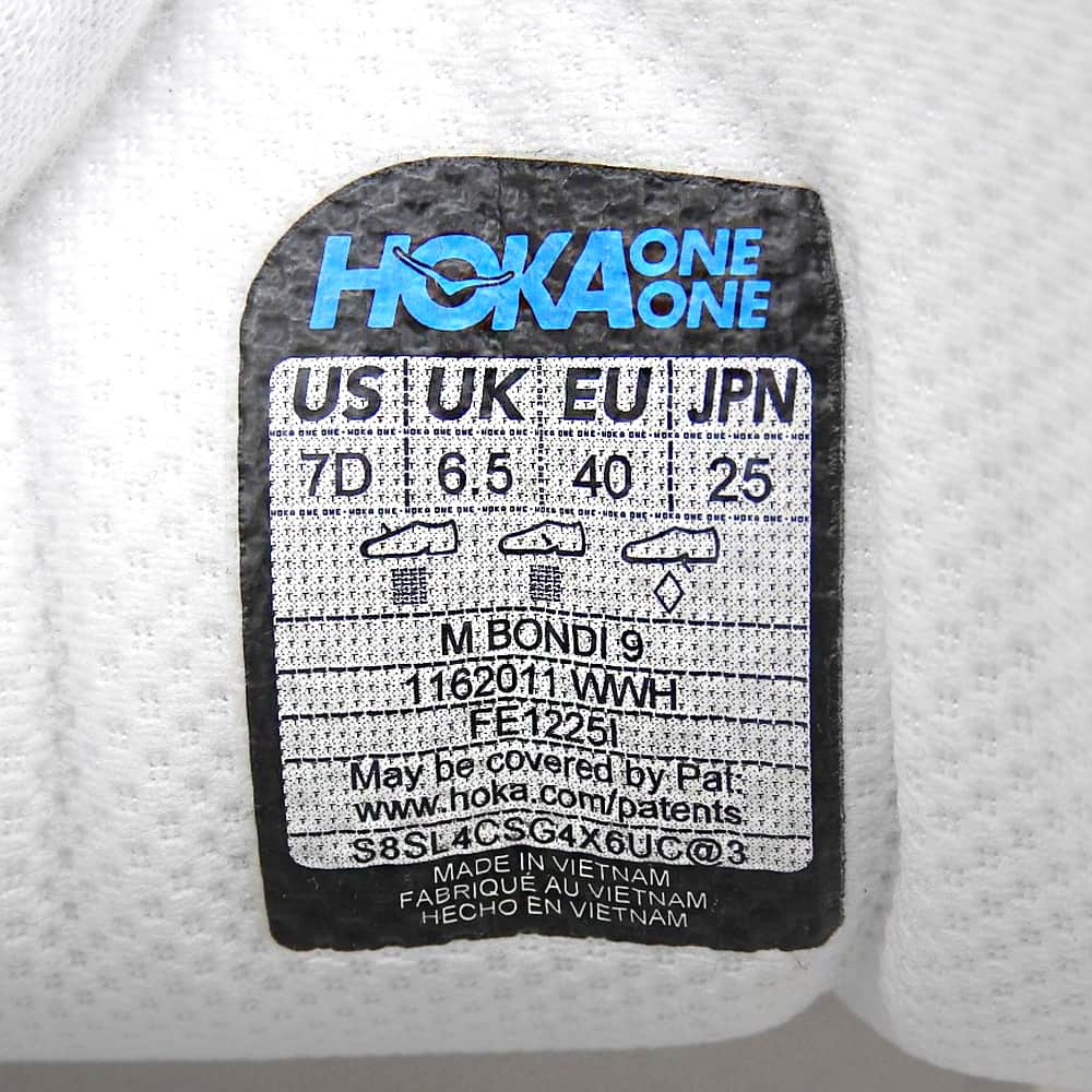 HOKAONEONE ホカオネオネ M BONDI 9 ランニング シューズ レディース ホワイト 25.0cm 1162011 シューズ