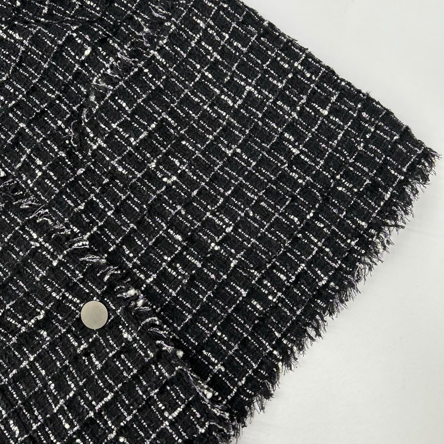 theory luxe セオリーリュクス 03-5104149 25年製 ブラック Noma Tweed Molly Jacket/ツイードジャケット ジャケット