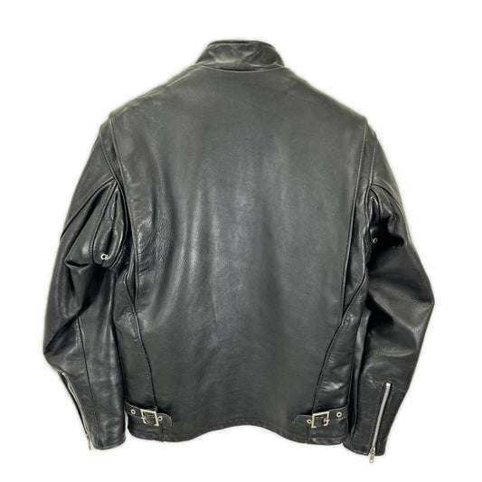 schott ショット ブラック 641 ライナー付きシングルライダースジャケット ジャケット