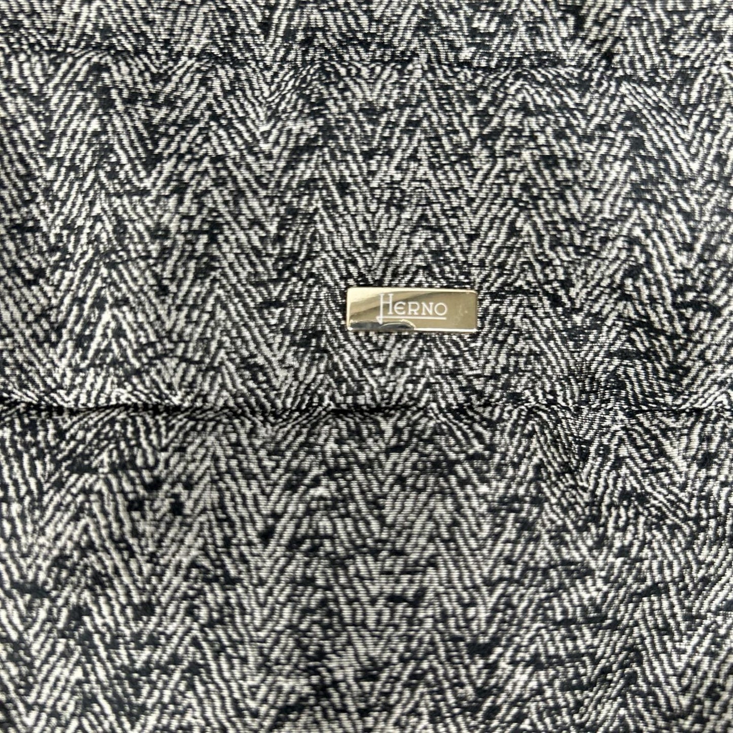 HERNO ヘルノ PI0532D-13331 グレー×ブラック ポリアミド W-ZIP グラデーションダウンコート ジャケット