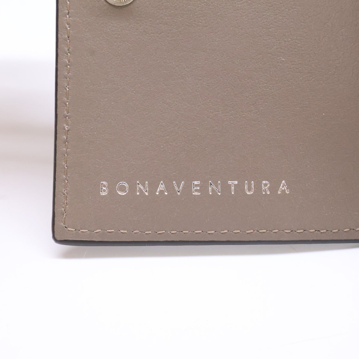 BONAVENTURA ボナベンチュラ 【美品】シュリンクレザー マイクロウォレット 三つ折り財布(小銭入れあり)