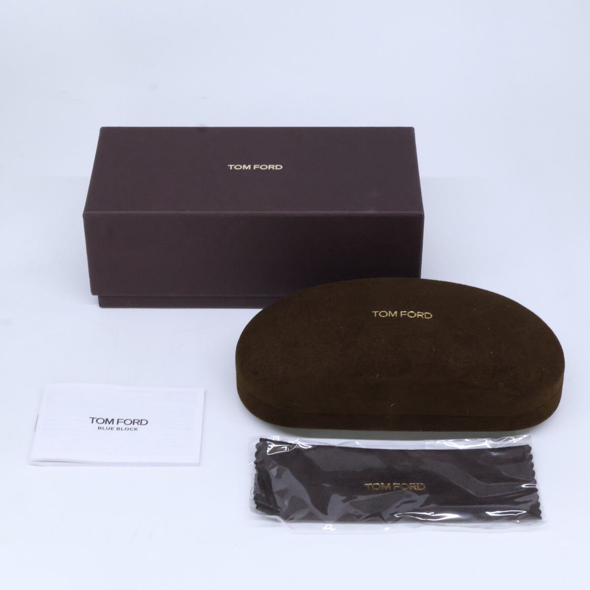 TOM FORD トムフォード TF5998-K-B ECO 001 ブルーライトカットレンズ ウェリントンシェイプ アイウェア 眼鏡