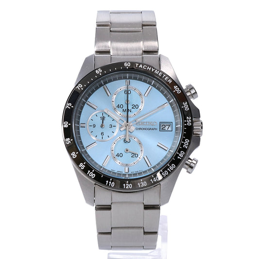 SEIKO セイコー 【美品】SBTR029 SPIRIT スピリット クロノグラフ デイト クオーツ 腕時計