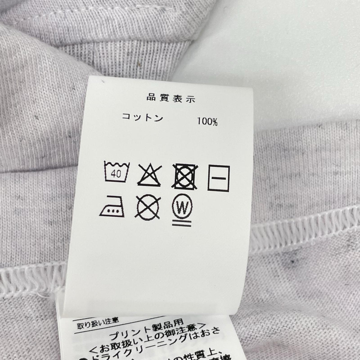 DESCENDANT ディセンダント ライトグレー S WIND SS Tシャツ トップス