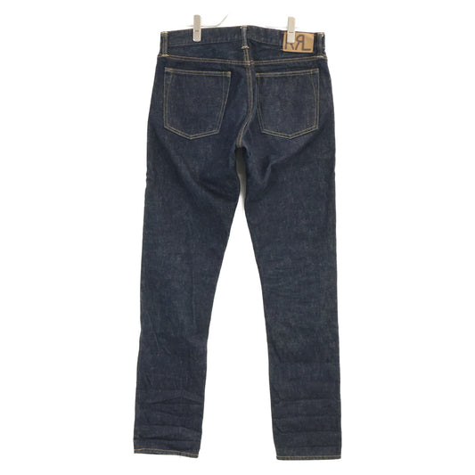 RRL ダブルアールエル 4700572324 インディゴ コットン ロゴ刺繍 ジップフライ 14oz スリムナロー5ポケットデニムパンツ ボトムス