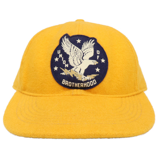 RRL ダブルアールエル 【美品】782891682001 イーグルパッチ ウールブレンド フェルトボールキャップ 帽子