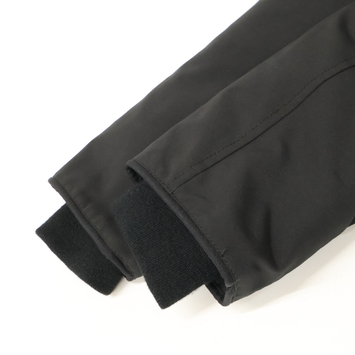 CANADA GOOSE Canada Goose 2580LA ROSSCLAIR PARKA/ Rossclair Parka Black Cotton-blend Drawstring Hooded Down Coat Jacket