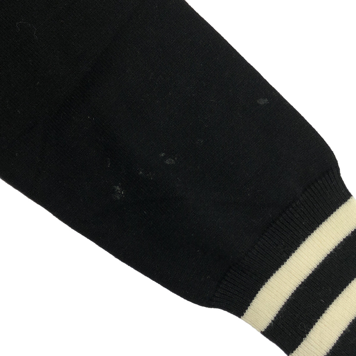 DOUBLE STANDARD CLOTHING ダブルスタンダードクロージング 0209-070-251 25年製 ブラック SNOWY ロゴ入りセーター トップス