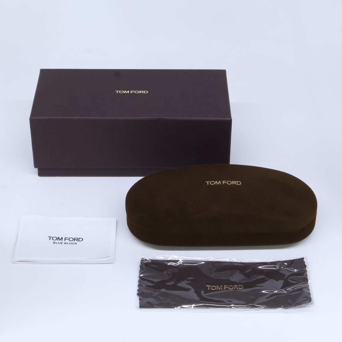 TOM FORD トムフォード TF6075-D-B ECO 001 ブルーライトカットレンズ オーバルシェイプ アイウェア 眼鏡