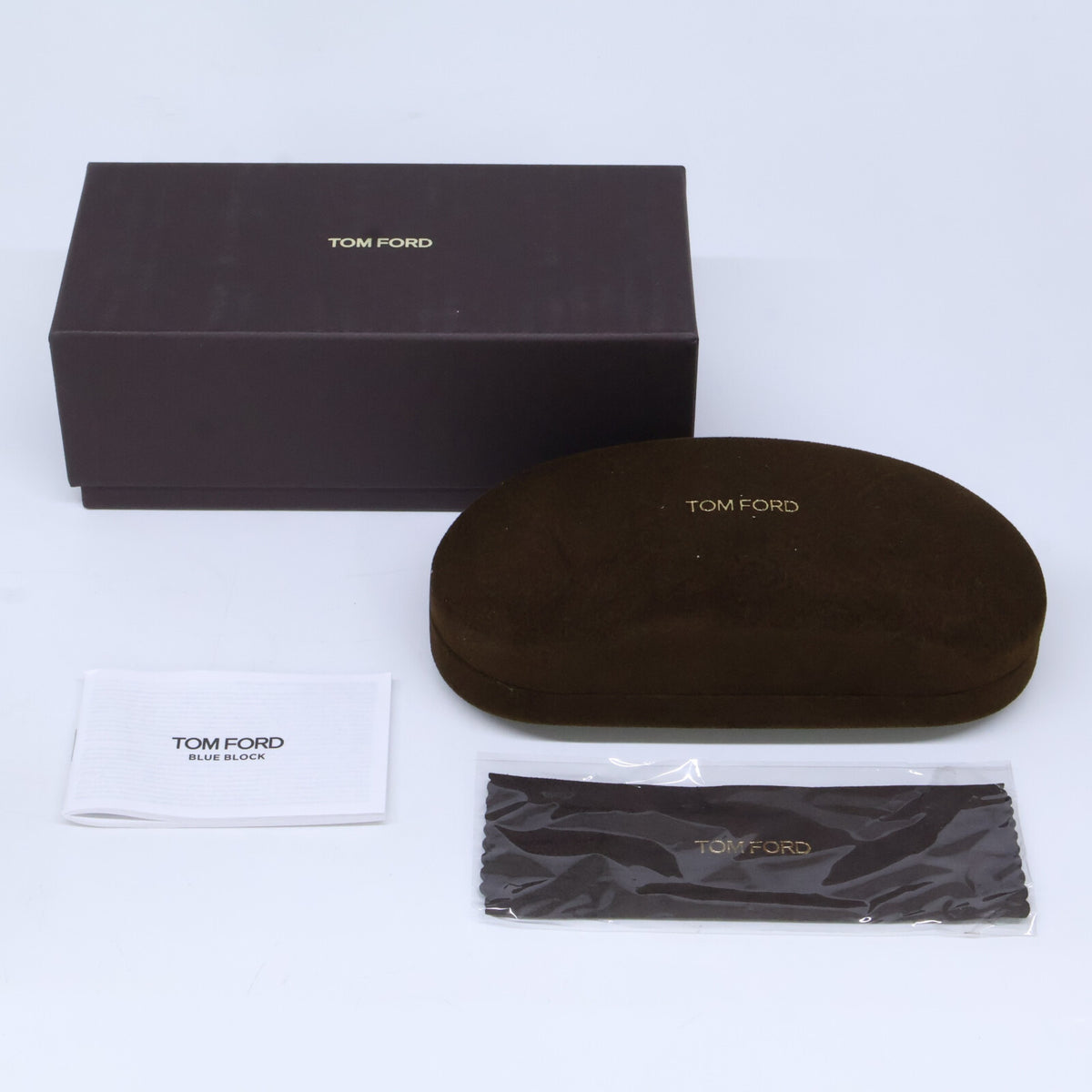 TOM FORD トムフォード TF6075-D-B ECO 001 ブルーライトカットレンズ オーバルシェイプ アイウェア 眼鏡