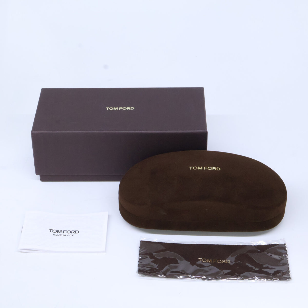 TOM FORD トムフォード TF6101-D-B ECO 001 ブルーライトカットレンズ ウェリントンシェイプ アイウェア 眼鏡