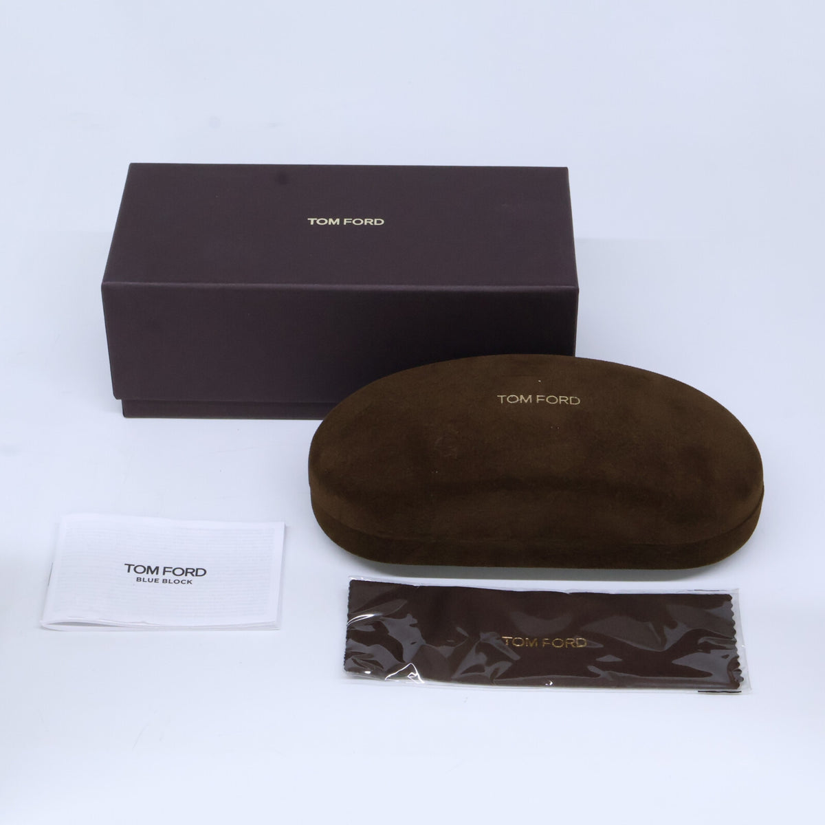 TOM FORD トムフォード 【新品未使用】TF6114-D-B 052 ブルーライトカットレンズ オーバルシェイプ アイウェア 眼鏡
