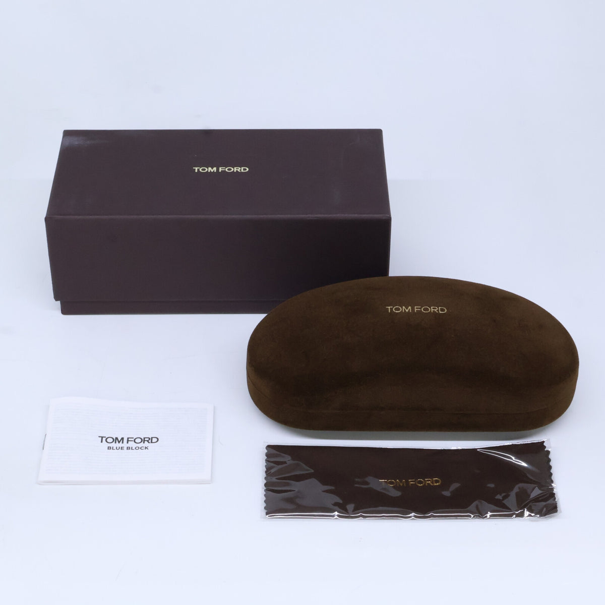 TOM FORD トムフォード 【新品未使用】TF5898-B ECO 052 ブルーライトカットレンズ ウェリントンシェイプ アイウェア 眼鏡