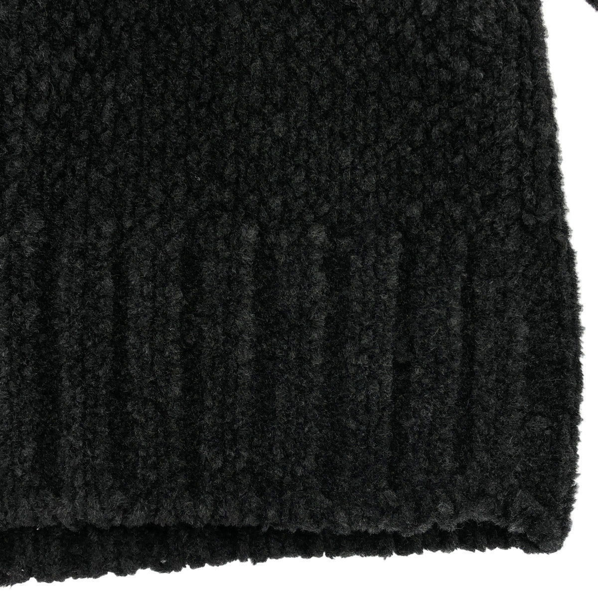 ATON エイトン KRAGNW0813 ブラック Wool mole v neck sweater Vネックニット トップス
