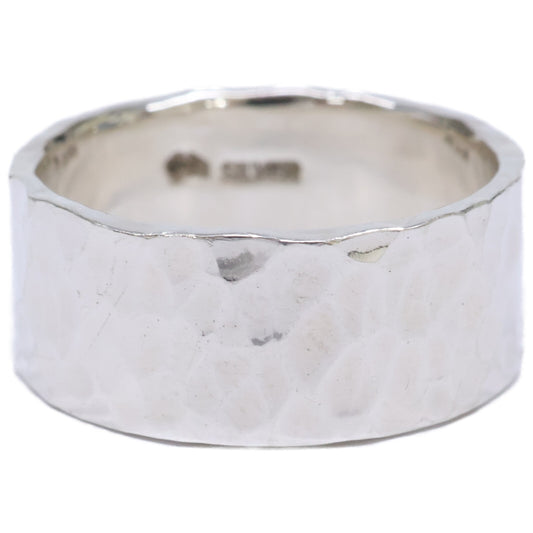 市松 市松 【美品】SILVER ハンマリング リング 指輪