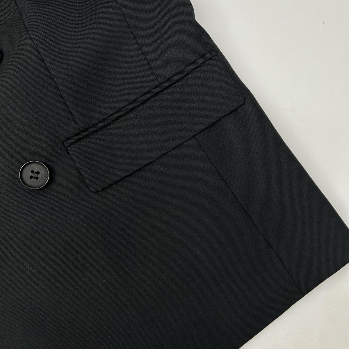 theory luxe セオリーリュクス 25AW 03-5304150 ブラック ウールブレンド ダブルブレストテーラードジャケット ジャケット