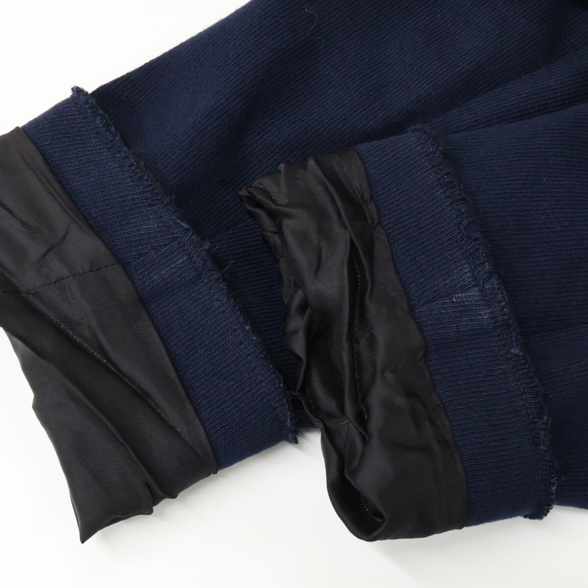 Maison margiela メゾンマルジェラ 18SS S50BN0336 ネイビー コットンジャージー ボタンレス カットオフノーカラージャケット ジャケット