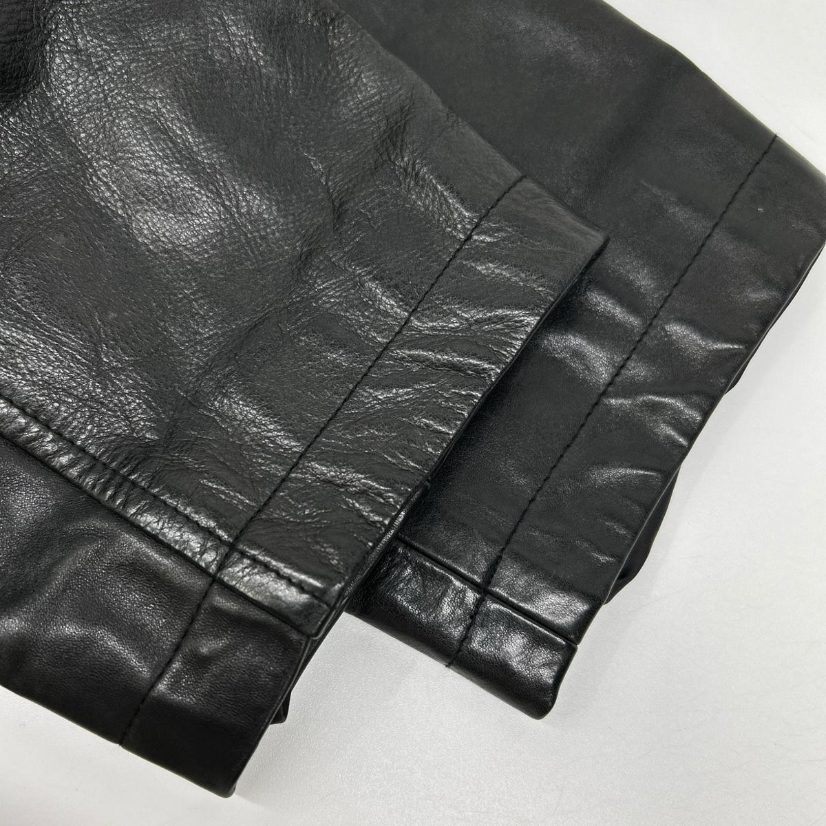 POLObyRalphLauren ポロラルフローレン 90's ブラック レザー ジップアップジャケット ジャケット