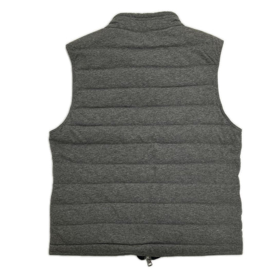 MONCLER モンクレール GERARD/ジェラード グレー コットン W-ZIPダウンベスト ベスト