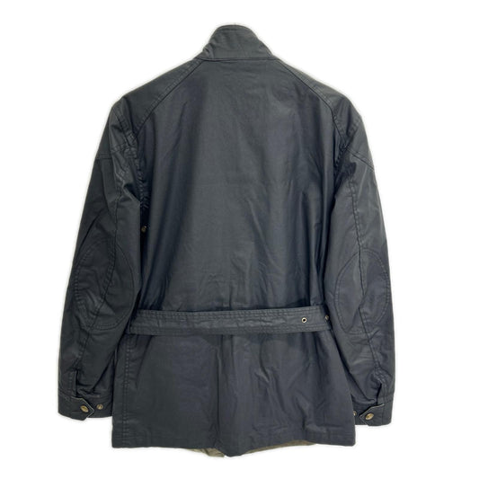 BELSTAFF 71050460 C61N0158 Black Trialmaster Waxed Cotton Oiled Jacket