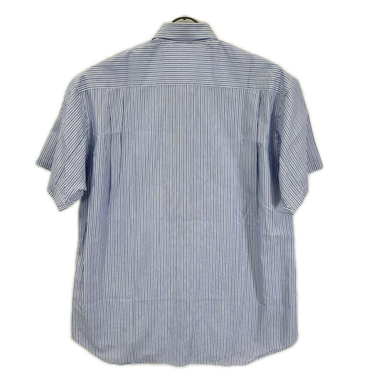 COMMEdesGARCONS SHIRT コムデギャルソンシャツ フランス製 CDGS7ST ライトブルー FOREVER S/S STRIPE SHIRT トップス