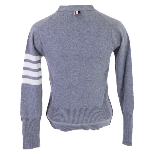THOM BROWNE トムブラウン 【美品/国内正規】FKC001A カシミヤ 4-bar Vネック ニットカーディガン トップス