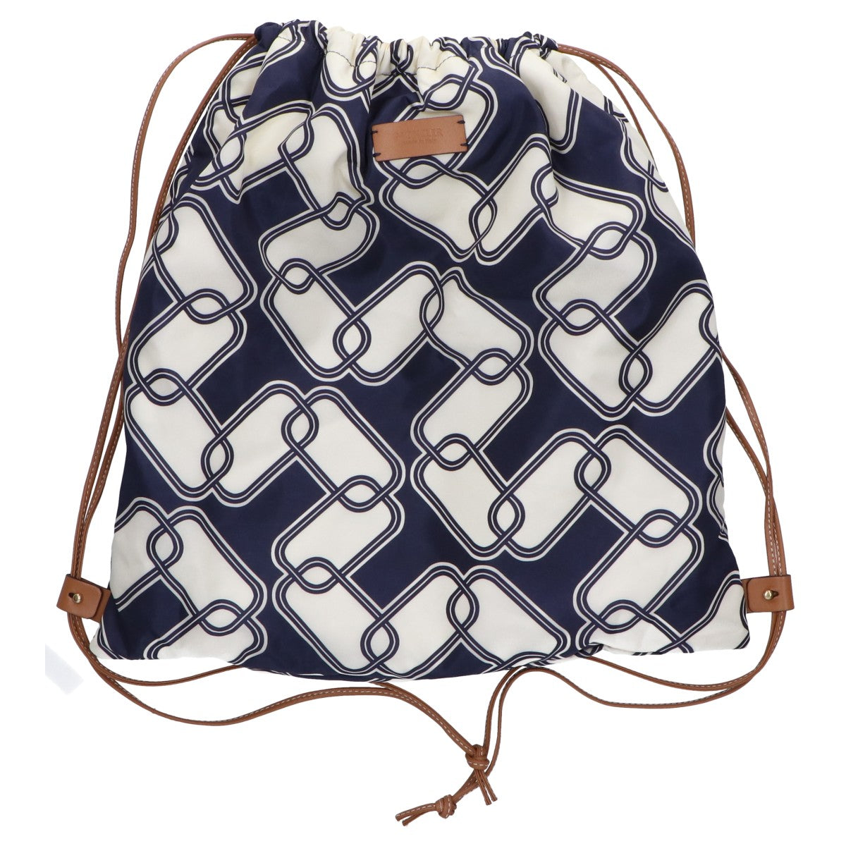 MONCLER モンクレール 23年製 J109B5D00009 M4231 HUBBA TOTE SMALL ドローストリングポーチ付 ラフィアファブリック 2WAY トートバッグ