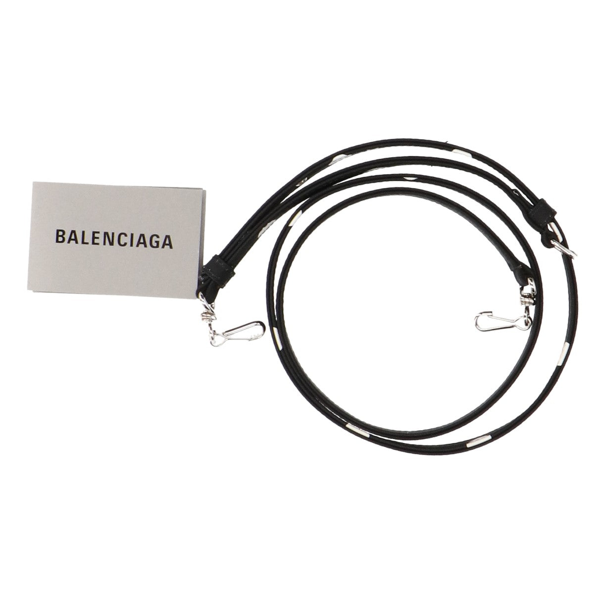 BALENCIAGA バレンシアガ 【美品】619458 WHEEL ウィール ドローストリング バケットXS ドット 2WAY ショルダーバッグ