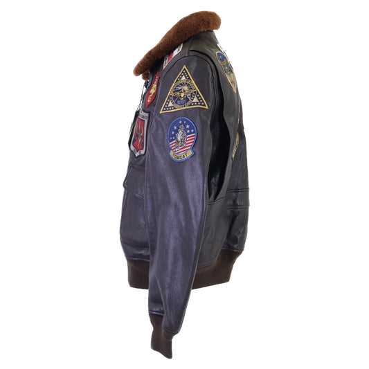 AVIREX アヴィレックス 【新品同様/国内正規】783-0950009 TOP GUN GOAT G-1 ゴートレザー フライトジャケット ジャケット