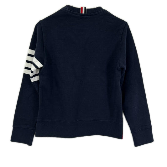 THOM BROWNE トムブラウン MJT021H-00535461 ネイビー コットン クラシック ループバック 4-BAR スウェットシャツ トップス