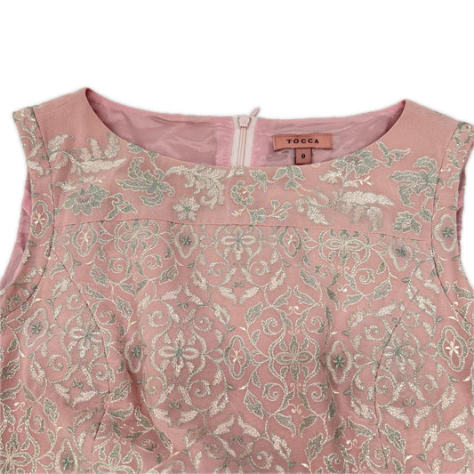 TOCCA トッカ OPTOBW0300 ピンク CLEOPATRA ドレス ワンピース